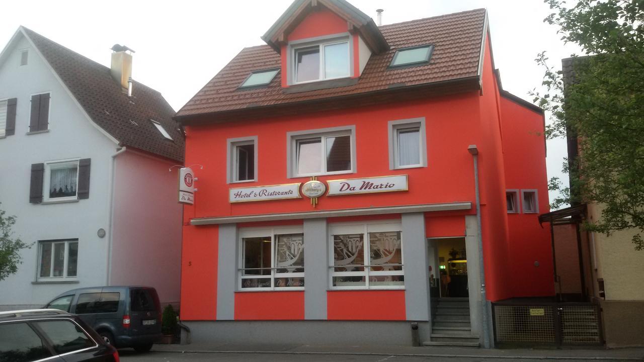 Hotel Fino Da Mario Ebersbach an der Fils Exterior foto